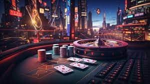 Live dealer rolling Lightning Dice with three dice in tumbler on mamislot mobile app